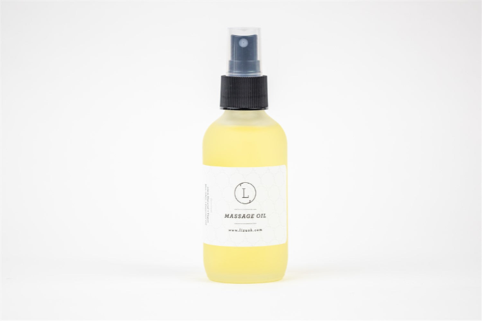 Our massage oil is lightweight and made of a blend of All Natural Premium Base & Eucalyptus Essential Oils, which help to support the respiratory system and soothe physical discomfort.  Massaging can help to release stress and soothe muscular tension, calm irritated skin, and relax your mind and body.