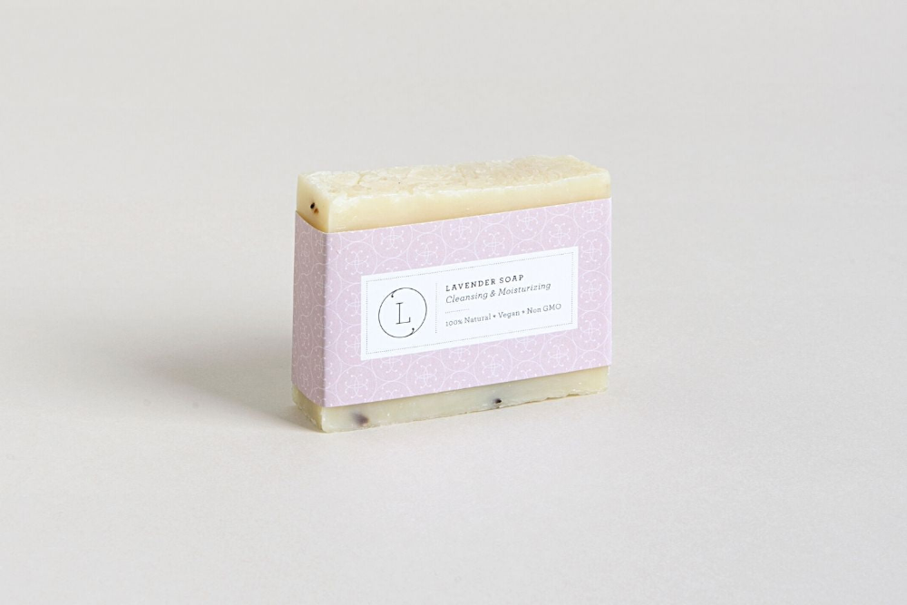 Lavender Soap Bar, Natural Handmade Soap, Vegan Skincare