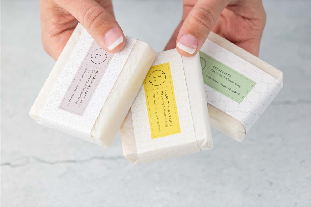 Set of 6 Natural Soap Bars, Soap Gift Set