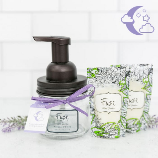 Ease your body and soul into a relaxing night of sweet dreams. The perfect bedtime treat to help you drift off into dreamland. Eleven soft and soothing oils make the Sweet Dreams blend a powerful lullaby to help get you into the perfect sleep mode.
