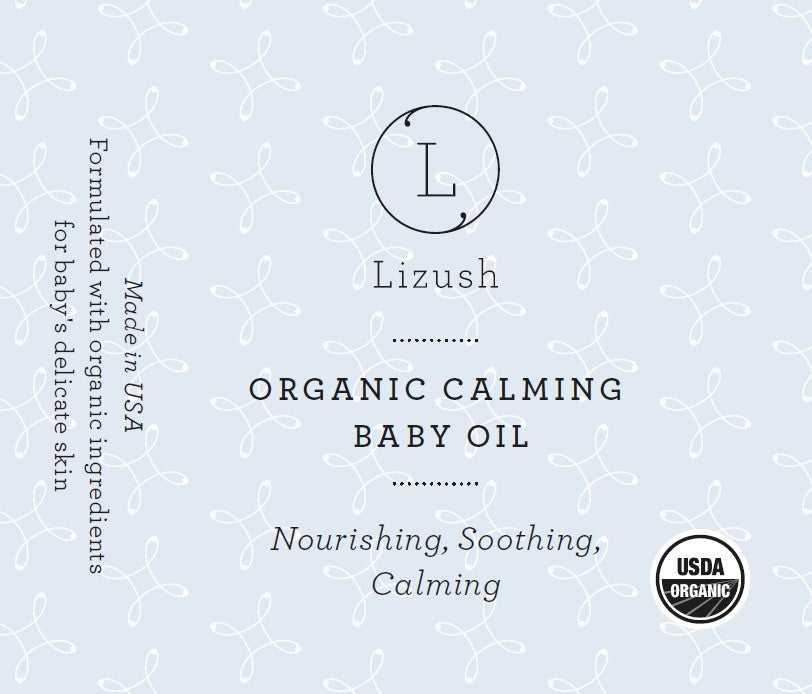 ORGANIC CALMING BABY OIL Nourishing, Soothing, Calming