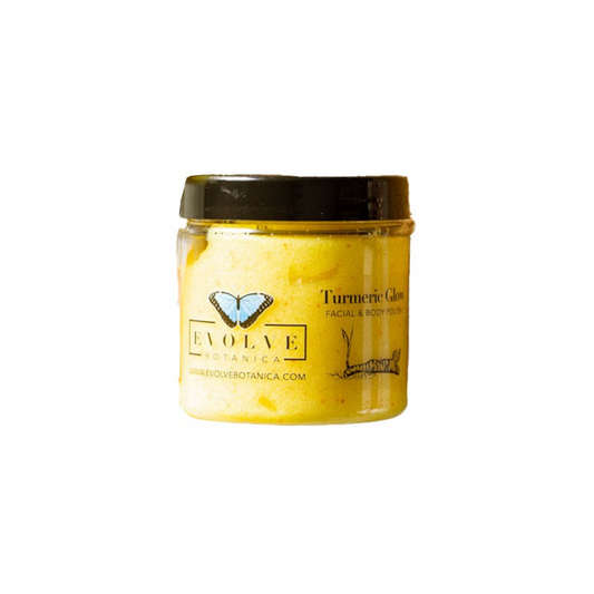 Brighten your skin with this turmeric facial polish. Rich in argan oil and blended with Georgian-grown turmeric, this powerhouse polish will leave your face and body glowing like sunshine. Take care with sensitive skin, as the inclusion of turmeric and ginger essential oils may cause slight reddening.