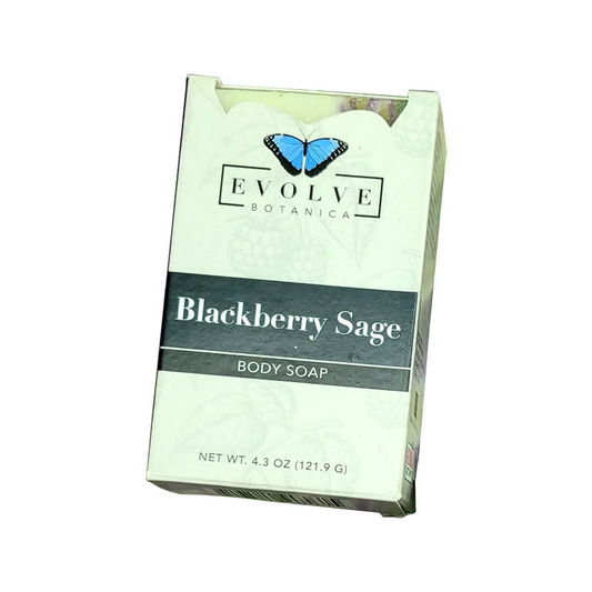 Experience the sweet, succulent aroma of blackberry sage soap. Made with blackberries and sage from our farm and provides a luxurious experience every time you wash your hands. With an invigorating scent that will transport you to a field of fresh-picked berries, our Blackberry Sage soap is perfect for any sink or shower!