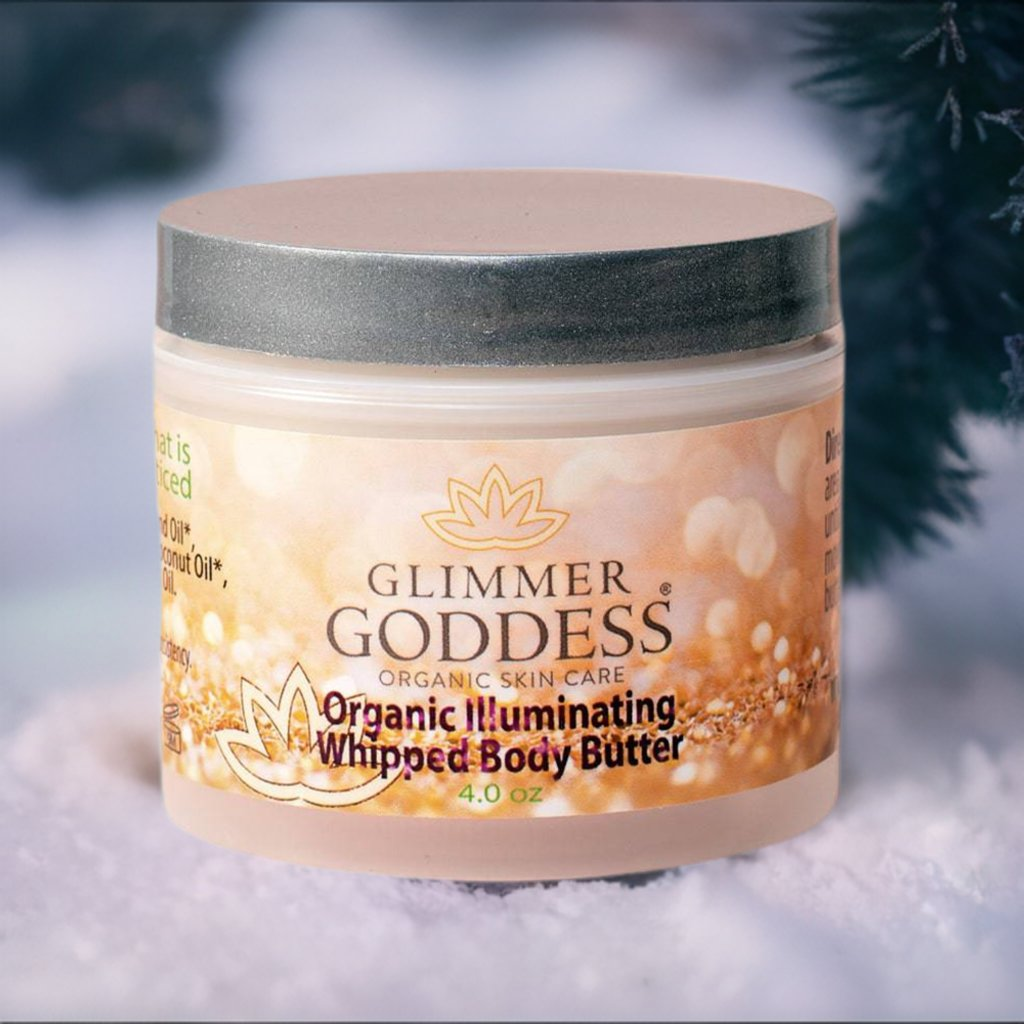 Organic Shimmering Whipped Body Butter