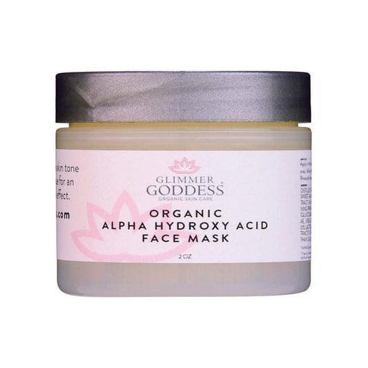 Organic Alpha Hydroxy & Hyaluronic Acid Face Mask