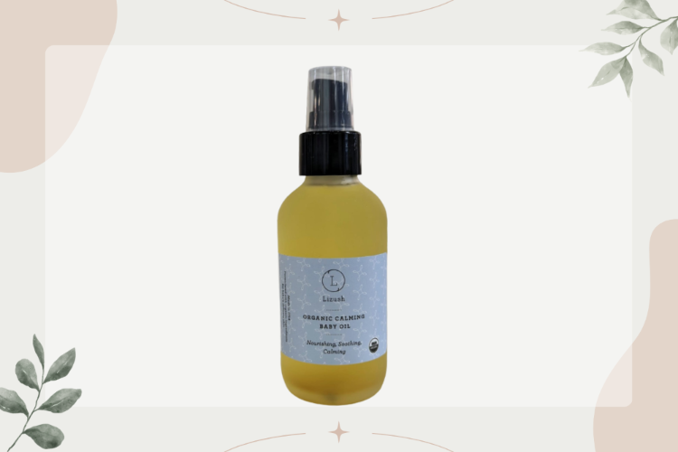 CALMING BABY OIL FOR BABIES - Created with sensitive skin in mind; this non-greasy oil; made with organic lavender and organic chamomile; can be massaged onto baby’s skin to help relax and prepare your baby for nap or bedtime; so you can relax too.